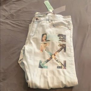 Off White Jeans for Men